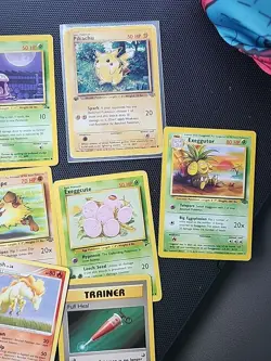 Vintage Pokemon Card Lot All Conditions Mp- Mint 1st Edition Pikachu Damaged - Image 3