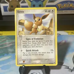 EEVEE - 63/100 - EX Sandstorm - NO E-READER - Common - Pokemon Card - NM VLP #1 - Image 1