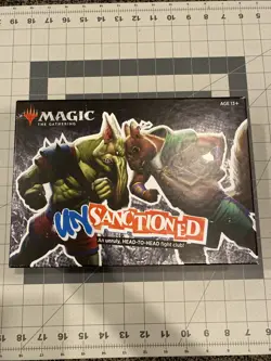 Magic the Gathering Unsanctioned Box Set (Open Box) Card Decks New/Sealed - Image 1