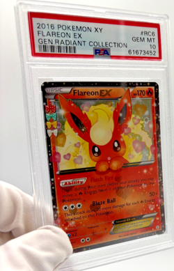 Pokemon Cards - PSA 10 Flareon EX RC6/RC32 - Gen Radiant Collection - GEM MT - Image 3