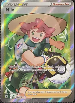 Milo TG27/TG30 Swsh10: Astral Radiance Trainer Gallery Holo - Pokemon Card - Image 1
