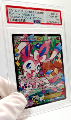 Pokemon Cards - PSA 10 Sylveon EX RC32/RC32 - Radiant Collection FA Generations - Image 3