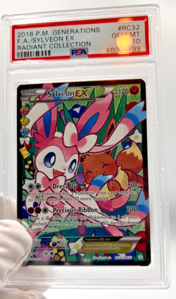 Pokemon Cards - PSA 10 Sylveon EX RC32/RC32 - Radiant Collection FA Generations - Image 4