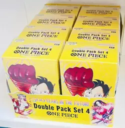 One Piece Card Game OP07 500 Years In The Future DP-04 LOT OF 8 Double Packs Set - Image 1