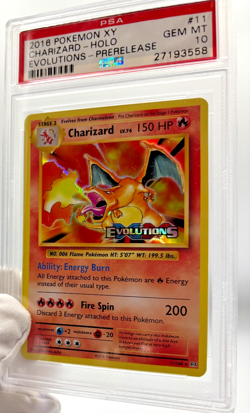 Pokemon Cards - PSA 10 Charizard 11/108 - PRERELEASE Evolutions - GEM MT - Image 5