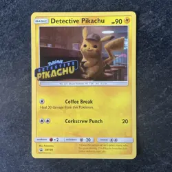 2016 Detective Pikachu Stamped Holo Promo Pokemon Card - Image 1