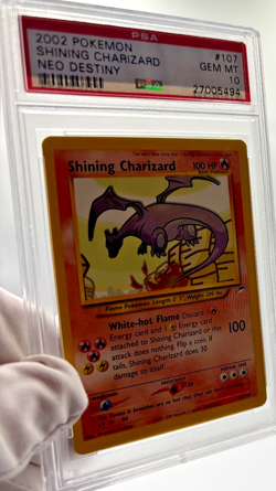 Pokemon Cards - PSA 10 Shining Charizard 107/105 - Neo Destiny - GEM MT - PSA10 - Image 3