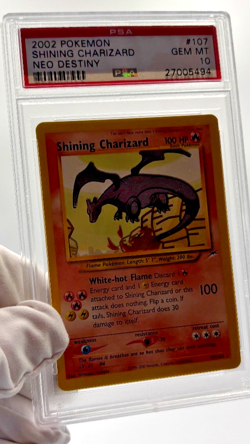 Pokemon Cards - PSA 10 Shining Charizard 107/105 - Neo Destiny - GEM MT - PSA10 - Image 4