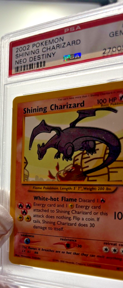 Pokemon Cards - PSA 10 Shining Charizard 107/105 - Neo Destiny - GEM MT - PSA10 - Image 5