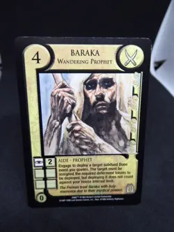 JUDGE OF THE CHANGE :DUNE CCG CARD-BARAKA -1997-1998 - Image 1