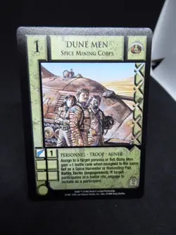 JUDGE OF THE CHANGE :DUNE CCG CARD- DUNE MEN-1997-1998 - Image 1
