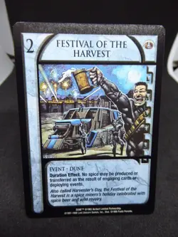 JUDGE OF THE CHANGE :DUNE CCG CARD- FESTIVAL OF THE HARVEST-1997-1998 - Image 1