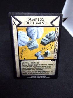 JUDGE OF THE CHANGE :DUNE CCG CARD- DUMP BOX DEPLOYMENT -1997-1998 - Image 1