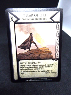 JUDGE OF THE CHANGE :DUNE CCG CARD-PILLAR OF FIRE -1997-1998 - Image 1