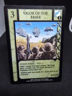 JUDGE OF THE CHANGE :DUNE CCG CARD-VALOR OF THE BRAVE -1997-1998 - Image 1