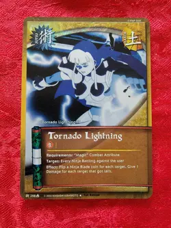 Naruto Collectible Card Game: Tornado Lightning 258 Holo 1st Edition - Image 1