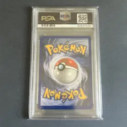 2001 T.D.K. MAG PROMO 37 Brock's Vulpix Wizards GOLD STAMP TCG Card PSA 9 - Image 2