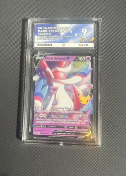 ACE 9 Dark Sylveon V SWSH134 Promo Pokemon Card Celebrations Collection MINT - Image 1