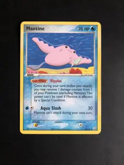 Mantine 45/109 - EX Team Rocket Returns Pokemon Card 2004 NM - Image 1