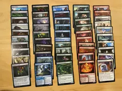 Magic The Gathering Lot Of 50 Battle For Baldur’s Gate Common Cards - Image 1