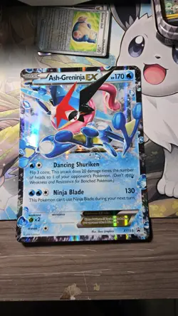 Ash-Greninja EX - (XY Black Star Promos) XY133 Jumbo Cards Holo - Image 1