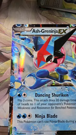 Ash-Greninja EX - (XY Black Star Promos) XY133 Jumbo Cards Holo - Image 3