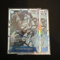 2x One Piece TCG OP13-042 Edward. Newgate SR Card Game CCG English - Image 1