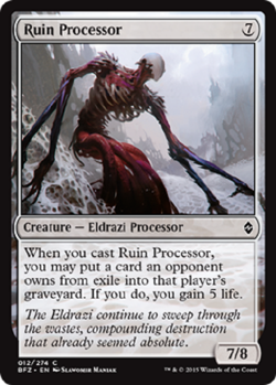 RUIN PROCESSOR X4 SP *BATTLE FOR ZENDIKAR* - Image 1