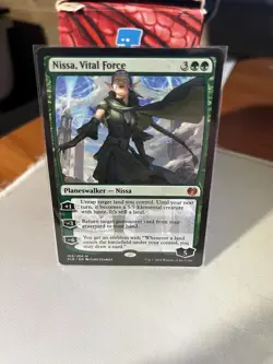 MTG Nissa, Vital Force Kaladesh Regular (163/264) LP FREE SHIPPING - Image 1