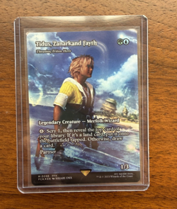 FOIL Tidus, Zanarkand Fayth - Thrasios, Triton Hero, Showcase Final Fantasy MTG - Image 1