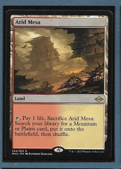 1 Arid Mesa Modern Horizons 2 (MH2) #244 Near Mint (NM) Never Played MTG Magic - Image 1