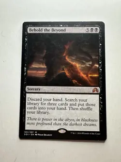 Behold the Beyond LP Shadows over Innistrad Magic The Gathering Mtg Mythic Rare - Image 1