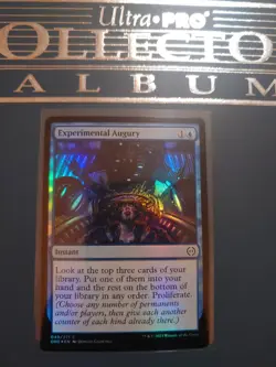 Experimental Augury Foil Phyrexia All Will Be One MTG Magic The Gathering Fresh - Image 1