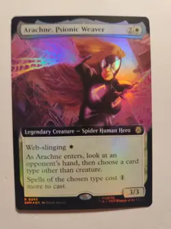 FOIL Arachne, Psionic Weaver (Extended Art) Marvel's Spider-Man 0245 - Image 1