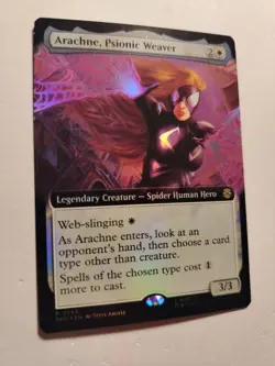 FOIL Arachne, Psionic Weaver (Extended Art) Marvel's Spider-Man 0245 - Image 2