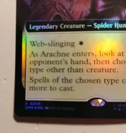 FOIL Arachne, Psionic Weaver (Extended Art) Marvel's Spider-Man 0245 - Image 4