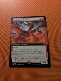 Twinflame Tyrant (Extended Art) Foundations Regular - Image 1
