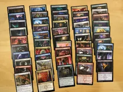 Magic The Gathering Lot Of 50 Streets Of New Capenna Common and Uncommon Cards - Image 1