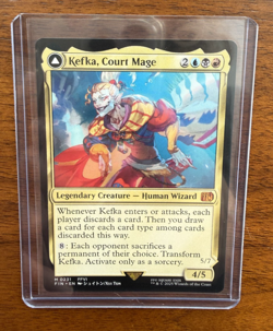 Kefka, Court Mage 0231 Regular Final Fantasy Magic The Gathering MTG - Image 1