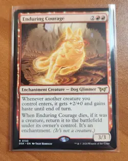Magic MTG Enduring Courage DSK 0133 Regular Rare - NM condition - Image 1