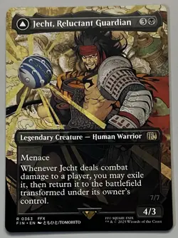 MTG Final Fantasy Jecht Legendary Creature RARE REGULAR #0363 - Image 1