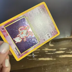 Mewtwo 010/102 Base Set Holo Pokemon TCG LP VTG 1999 - Image 4