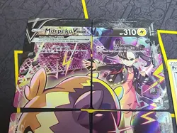 Pokemon TCG Lot (5) - Morpeko V-Union SWSH287 288 289 290 NM & Professor Burnet - Image 2