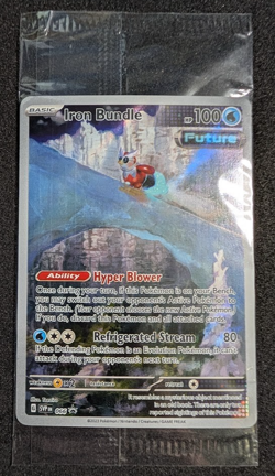 Iron Bundle 066 Scarlet & Violet Paradox Rift Sealed ETB Promo Pokemon - Image 1