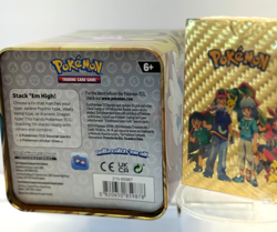 POKEMON: TCG Collectors Tin (NICE) w/ (1) FACTORY *SEALED* GOLD FOIL PACK - Image 3