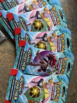 Pokemon Journey Together Sleeved Booster Packs LOT OF 9x - Factory Sealed! - Image 3
