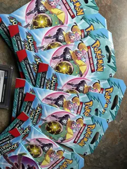 Pokemon Journey Together Sleeved Booster Packs LOT OF 9x - Factory Sealed! - Image 4