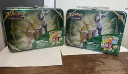 Pokemon Arceus Spring Collectors Chest Lunch Box SEALED (Lot of 2) - Image 1