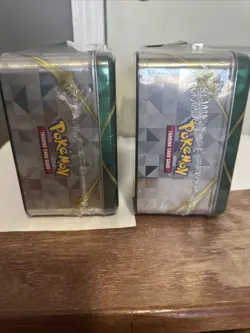 Pokemon Arceus Spring Collectors Chest Lunch Box SEALED (Lot of 2) - Image 2