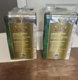 Pokemon Arceus Spring Collectors Chest Lunch Box SEALED (Lot of 2) - Image 4